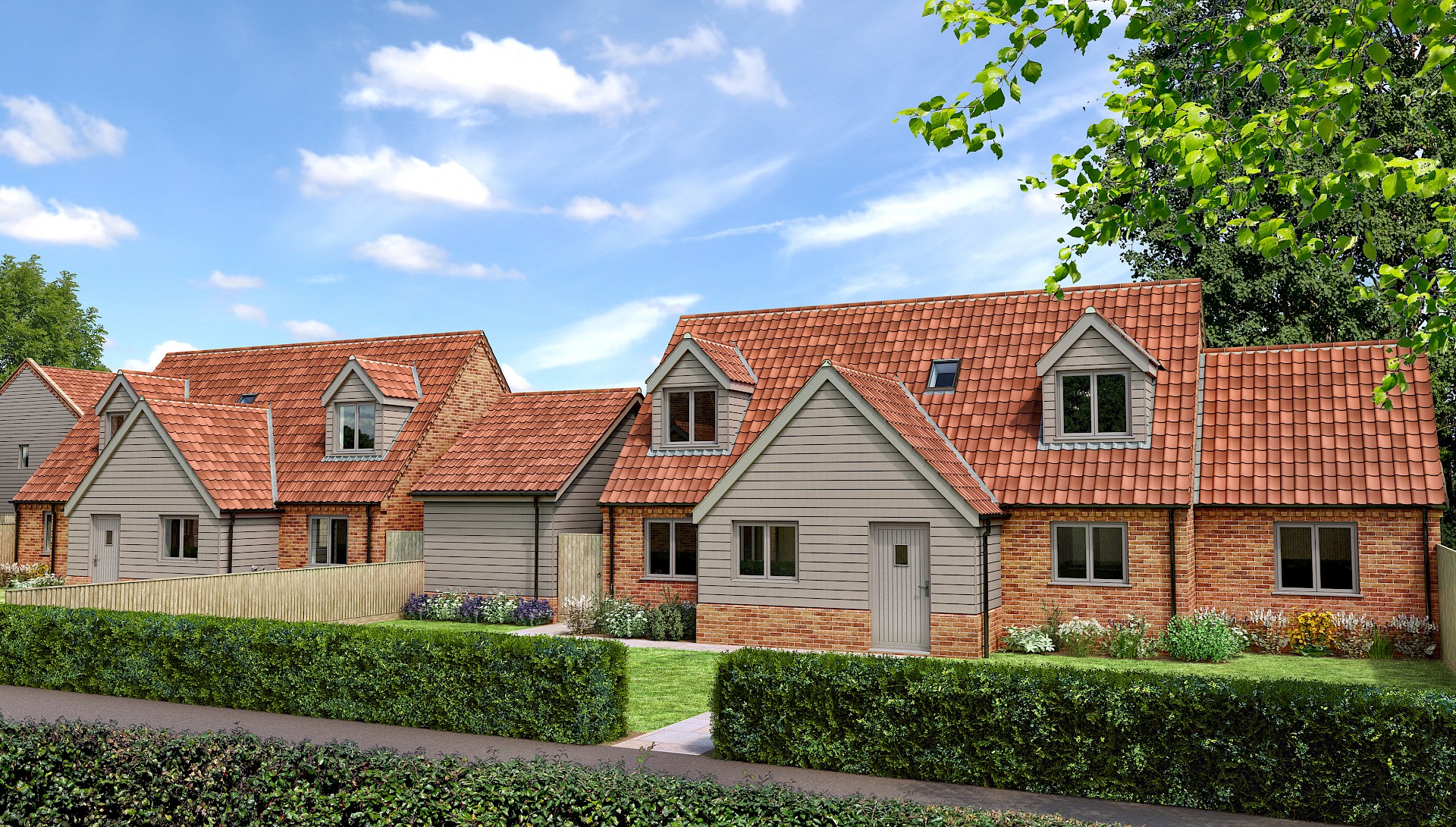 North Norfolk development street scene